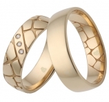 Gold wedding ring Nr. 1-06355/060